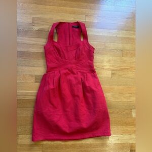 Nanette Lepore Vibrant Red Mini Dress